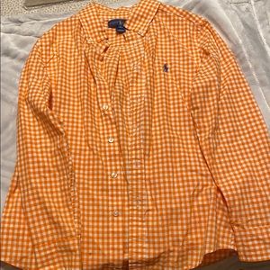 Boys size 10/12 Ralph Lauren button down